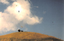 Lone Tree Hill, paragliders' heaven