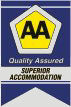 AA Travel grading: Superior Accommodation